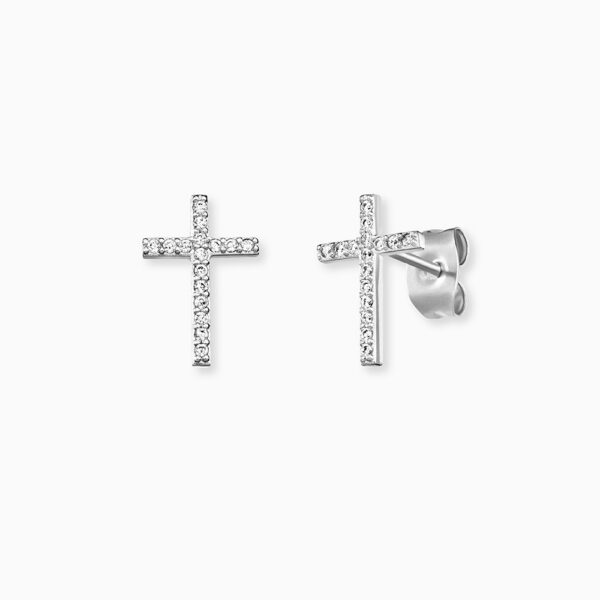Engelsrufer Earrings ERE-LILCROSS-ZI-ST