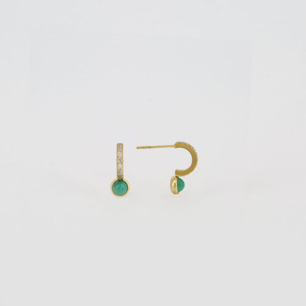 ZAG Earrings SEC15170-01GRN