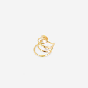 ZAG Ear Cuff SLK25188-01WHT