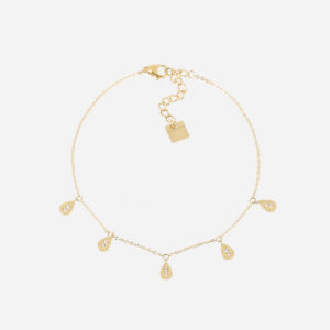 ZAG Anklet SAS18525-01WHT