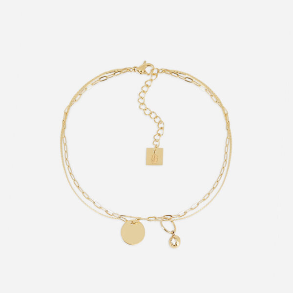 ZAG Anklet SAS24361-01WHT