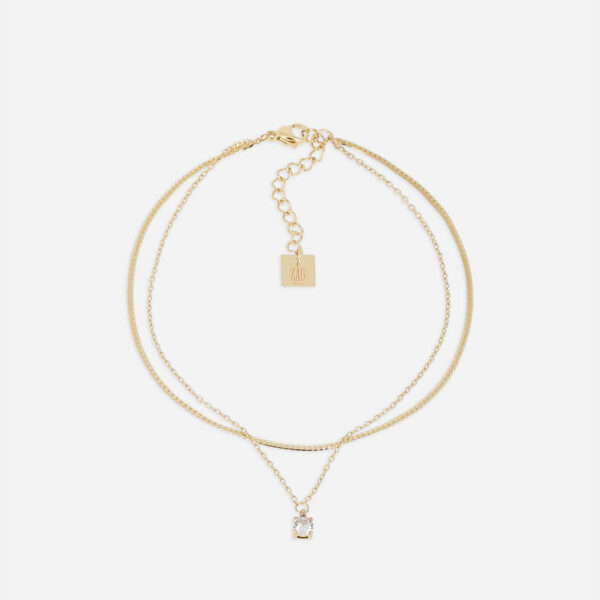 ZAG Anklet SAS24463-01WHT