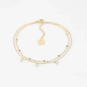 ZAG Anklet SAX13760-01WHT