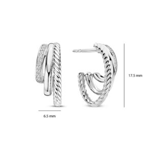 TI SENTO Earrings 78068ZI
