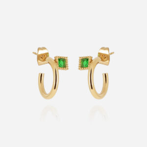 ZAG Earrings SEC27674-01GRN
