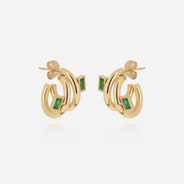 ZAG Earrings SEC27679-01GRN
