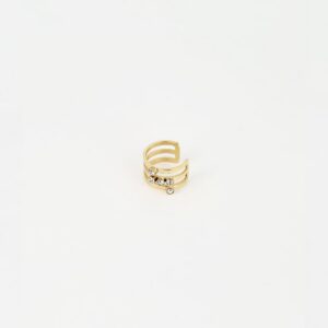 ZAG Earcuff SLK9737-01WHT