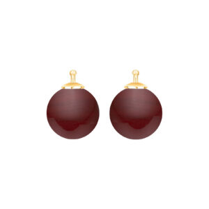 Gocce Intercambiabili Per Orecchini Heide Heinzendorff – Cristallo Temperato Placcato Oro, 12x16mm, 2 Pezzi