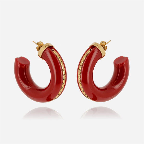 ZAG Earrings SEC28005-01RED3