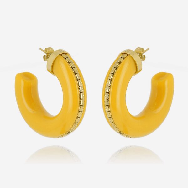 ZAG Earrings SEC28005-01YEL1