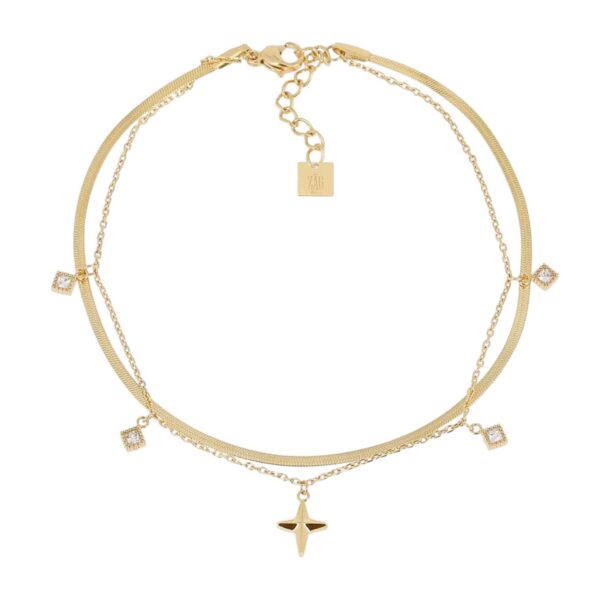 ZAG Anklet SAX27719-01WHT