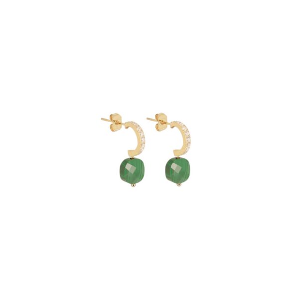 ZAG Earrings SEC15220-01GRN