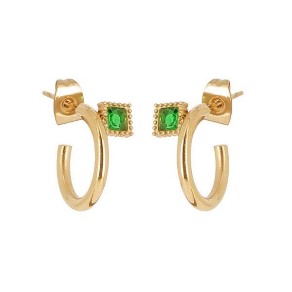 ZAG Earrings SEC27674-01GRN