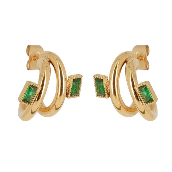 ZAG Earrings SEC27679-01GRN