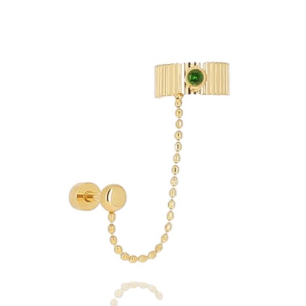ZAG Earcuff SLK21353-01GRN