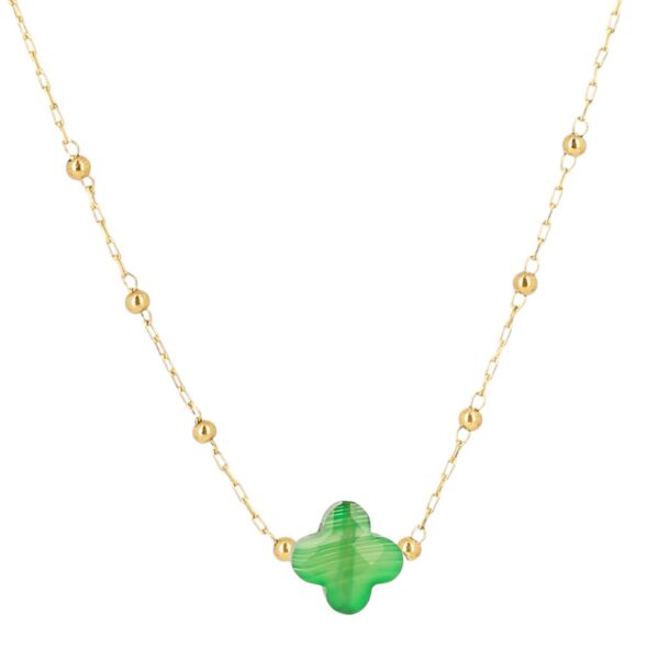 ZAG Necklace SNS07970-01GRN1